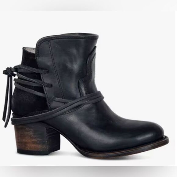 Freebird Casey black leather Ankle Boots. 11. NWT - Picture 2 of 15